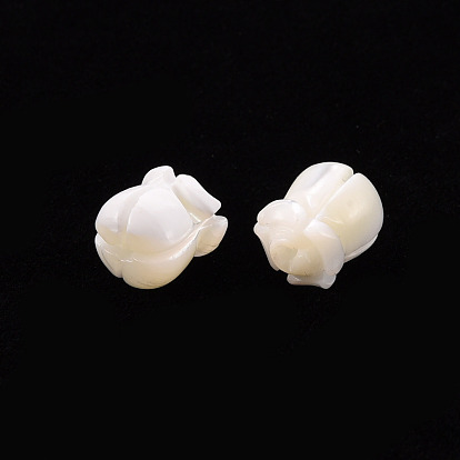 Natural Trochid Shell/Trochus Shell Beads, Lily of the Valley