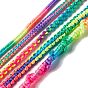 Colorful Polyester Braided Cord Bracelet, Adjustable Bracelet for Women