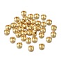 Brass Spacer Beads, Long-lasting Plated, with Gear, Disc with Gear Tooth