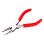 6-in-1 Bail Making Pliers, 45# Carbon Steel 6-Step Multi-Size Wire Looping Forming Pliers, Ferronickel, for Loops and Jump Rings
