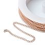 Kit de fabrication de collier de bracelet de chaîne de bricolage, y compris gourmettes en fer et anneaux de saut, Fermoir mousqueton, fermoirs de homard en alliage de zinc 