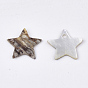 Натуральные подвески akoya shell, перламутровые подвески, звезда