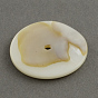 Perles de coquillage de mer naturelle, disque / plat rond, perles heishi