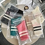Cotton Knitting Socks, Winter Warm Thermal Socks, Stripe Pattern