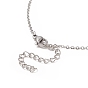 Ожерелье с подвеской из натуральных ракушек, 304 женские украшения из нержавеющей стали