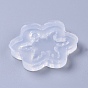 Christmas Pendant Food Grade Silicone Molds, Resin Casting Molds, For UV Resin, Epoxy Resin Jewelry Making, Snowflake