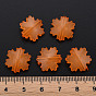 Imitation Jelly Acrylic Beads, Faceted, Snowflake