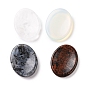 Oval Mixed Gemstone Thumb Worry Stone for Anxiety Therapy, Massage Tool