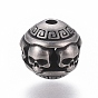 316 Surgical Stainless Steel Beads, Rondelle Skull