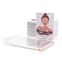120Pcs 6 Style Cardboard Jewelry Display Cards, for Hanging Earring Display, Rectangle