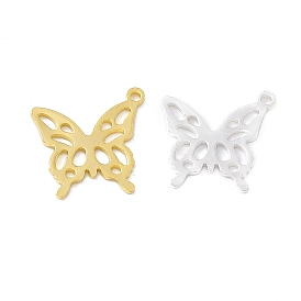 Brass Pendants, Cadmium Free & Lead Free, Butterfly Charm