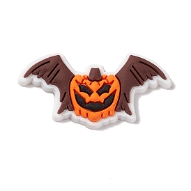 Halloween Theme PVC Cabochons, Bat