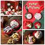 Tinplate Round Ball Candy Storage Favor Boxes, Christmas Metal Hanging Ball Gift Case