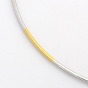 Casual Style 304 Stainless Steel Choker Necklaces, with Lobster Claw Clasps, 15.8 inch(401mm)