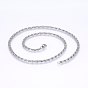 304 Stainless Steel Lumachina Chain Necklaces