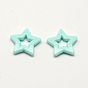 Opaques cadres de perles acryliques, étoiles
