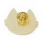 Broche en émail créatif, badge plaqué or pour les vêtements de sac à dos