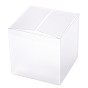 Frosted PVC Rectangle Favor Box Candy Treat Gift Box, for Wedding Party Baby Shower Packing Box