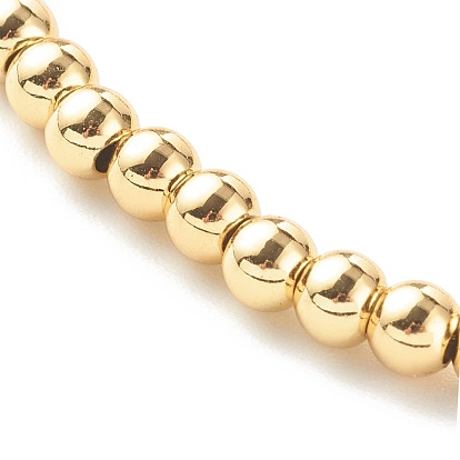 Brass Beaded Bracelets, Round