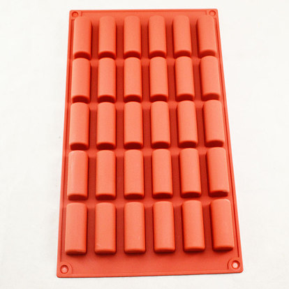 Silicone Baking Molds Trays, with 30 Geometric-shaped Cavities, Reusable Bakeware Maker, for Fondant Chocolate Candy Making