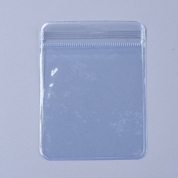 Mini sacs en plastique transparent à fermeture éclair, sacs refermables