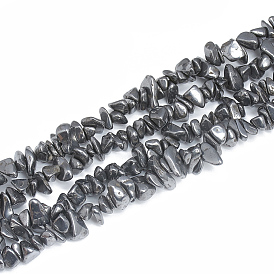 Non-magnetic Synthetic Hematite Beads Strands, Chip