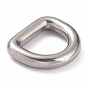 304 Stainless Steel D Rings, For Webbing, Strapping Bags, Garment Accessories Findings