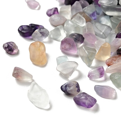 Natural Fluorite Beads, No-hole/Undrilled, Chip