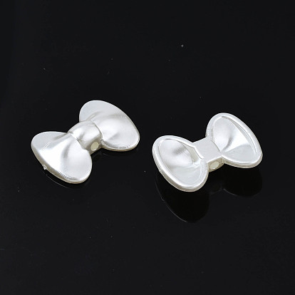Perles de nacre en plastique ABS, bowknot