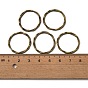Anillos de enlace de estilo tibetano, marcos de círculo, sin plomo y cadmio, 22x1.5 mm, sobre 18.5 mm de diámetro interior