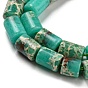 Synthetic Imperial Jasper Beads Strands, Column