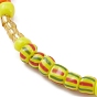 Bracelet extensible en perles de verre pour femme