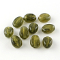 Oval Imitation Gemstone Acrylic Beads, 18x13x9.5mm, Hole: 2mm, about 310pcs/500g