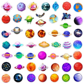 Planet Paper Sticker, Self-adhesion, for DIY Albums Diary, Laptop Decoration Cartoon Scrapbooking