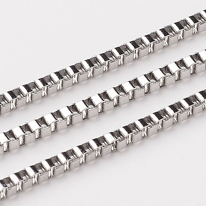 304 acier inoxydable chaînes vénitiennes box chaînes, avec bobine, non soudée