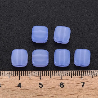 Perles acryliques de gelée d'imitation , carrée