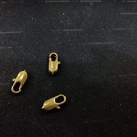 Brass Lobster Claw Clasps