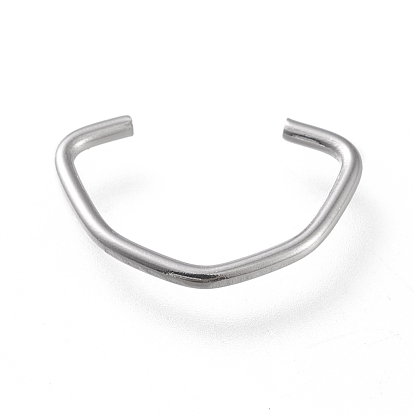 304 conectores de enlace rápido de acero inoxidable, que une los anillos, oval