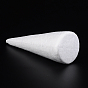 Cone Modelling Polystyrene Foam DIY Decoration Crafts, 190x73x68mm