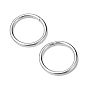 1 Box Iron Jump Rings Set, Mixed Sizes, Open Jump Rings, Round Ring