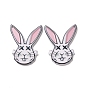 Printed  Acrylic Pendants, Easter Theme, Rabbit/Egg Charms