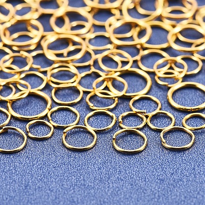 1874 anneaux de saut ouverts en fer pcs anneaux de saut avec anneaux en laiton, sans nickel