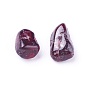 Natural Garnet Beads, Undrilled/No Hole, Chips