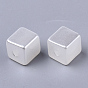 ABS Plastic Imitation Pearl Beads, Square