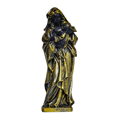 Resin Virgin Mary Figurines, for Home Office Desktop Decoration