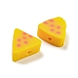 Abalorios de la arcilla de polímero hechos a mano, queso