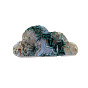 Natural Moss Agate Display Decorations, for Home Office Desk, Cloud