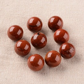 Natural Red Jasper Round Ball Beads, Gemstone Sphere, No Hole/Undrilled, 16mm