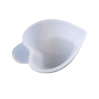 Silicone Epoxy Resin Mixing Cups, For UV Resin, Epoxy Resin Jewelry Making, Heart