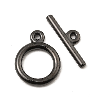 Bioceramics Zirconia Ceramic Toggle Clasps, No Fading and Hypoallergenic, Nickle Free, Ring
